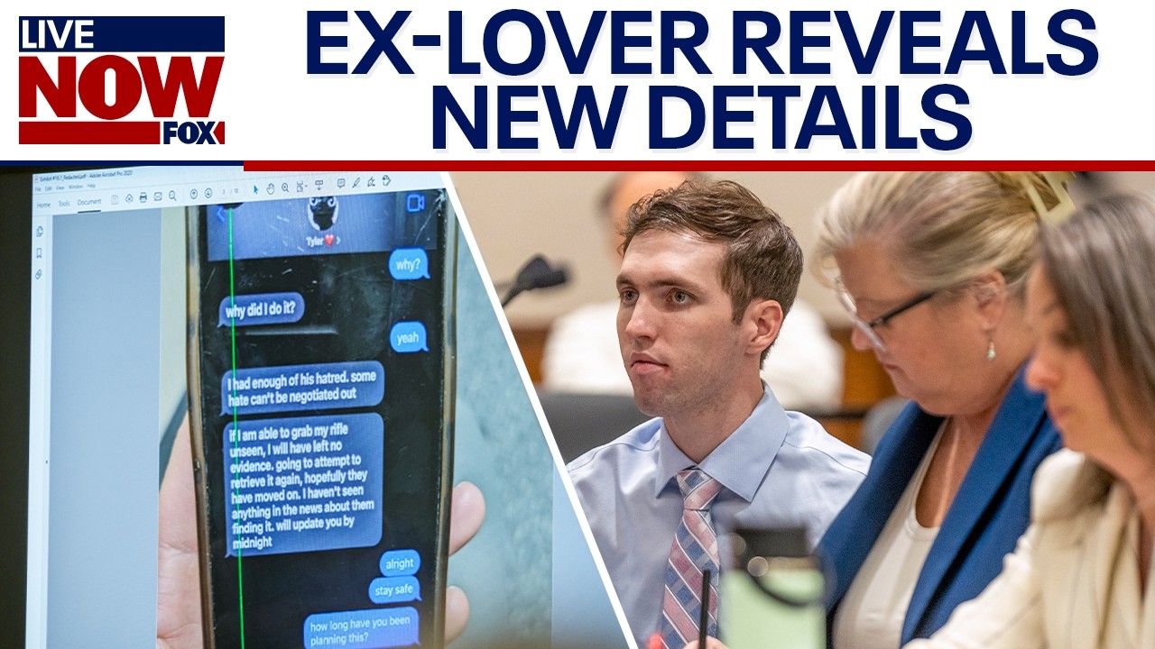 Tyler Robinson allegedly confessed to ex-lover after Charlie Kirk shooting