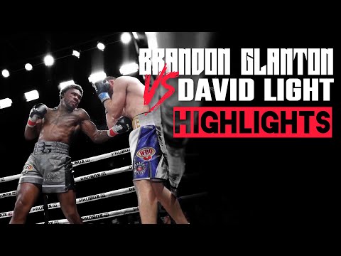 Brandon Glanton vs David Light | HIGHLIGHTS #GlantonLight