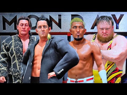 WCW MONDAY NITRO. THE BRITISH INVASION MEET THE ALPHA MALES IN A TAG TEAM ELIMINATOR!!!