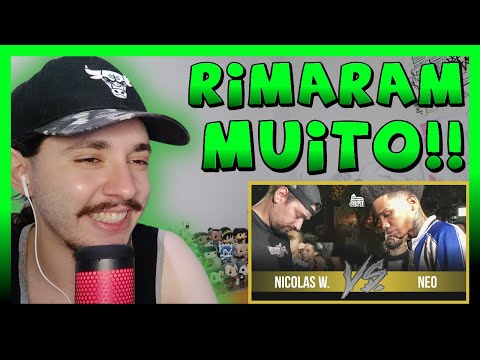 (JÁ VIROU CLÁSSICO 🔥🔥) NEO X NICOLAS WALTER (RS) - GRANDE FINAL - BATALHA DO COLISEU | REACT BAUEB