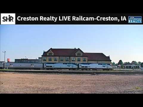 Live webcam view of Creston Railroad Depot Railcam