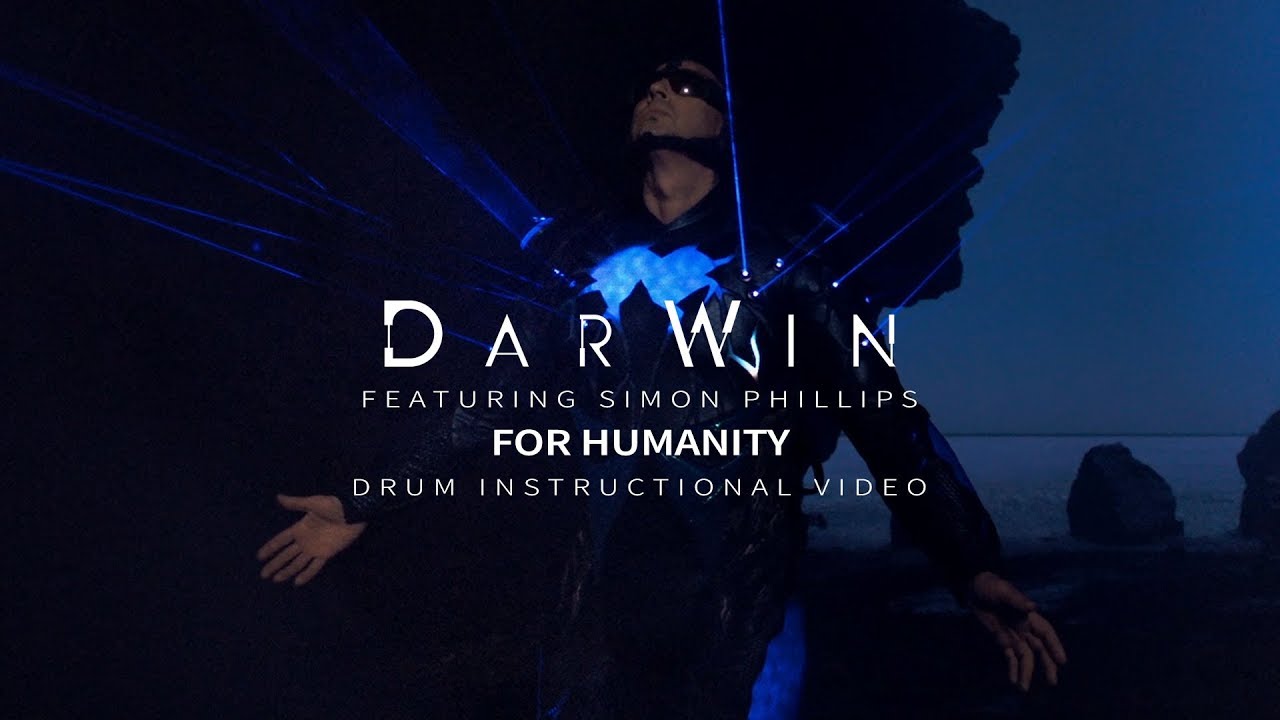 Simon Phillips: DarWin - For Humanity (Drum Tutorial) (MR) - YouTube