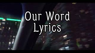Cover art for Our word