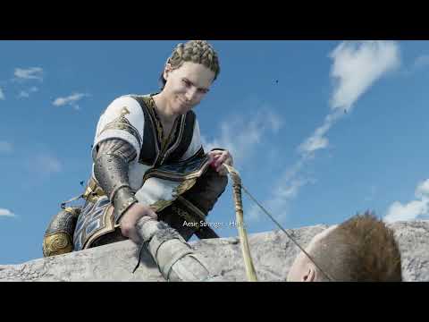 Loki meets Heimdall for the first time - God of War Ragnarok