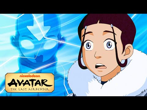 Katara Discovers Aang in an Iceberg! w/ Sokka & Appa | Avatar: The Last Airbender