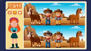 Viki Spotter: Zoo, Level 10 Walkthrough, 1080p/60FPS.