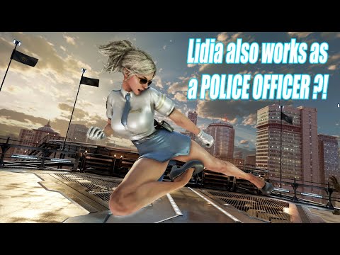 Tekken 7 - Lidia Sobieska the Police Officer (w/ Combos)