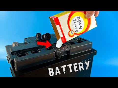 Your Battery will last Forever! Restore your Battery quickly with Baking Soda!