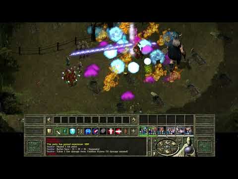 Icewind Dale II - Enhanced Edition : The Lost Followers Battle on Heart of Fury Difficulty