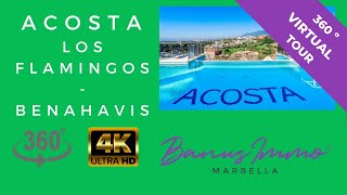 Acosta Los Flamingos, Benahavis - 360º VR Walking Tour in UHD 4K