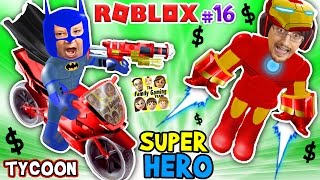 ROBLOX SUPER RICH HEROES $$$$ Iron Man Duddy vs Ba