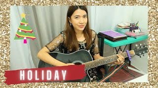 🎄 HOLIDAY (Acoustic) Little Mix 🎄 from their album "Confetti"- Quick Cover