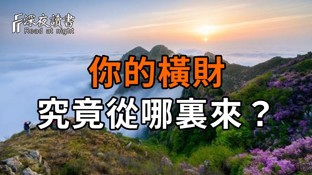 【財富真相】你的橫財究竟從哪裏來？揭秘因果律下的「隱形帳單」：拿了不該拿的錢，命運早已在暗中?