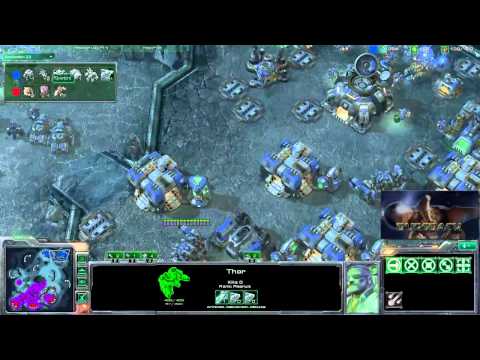 Starcraft 2 ZvT IdrA vs Tarson g3 p2 IEM Semi-Finals
