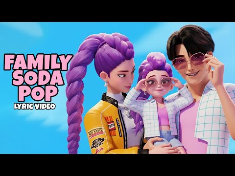 Family Soda Pop Song (Kpop Demon Hunters) Animated Music Video | Dj GG