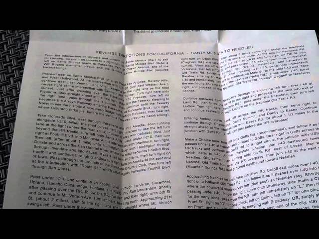 Vídeo relacionado con Here It Is! The Route 66 Map Series by Jim Ross and Jerry McClanahan (2015-02-23)