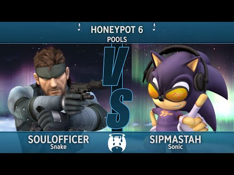 Honeypot 6  Pools - SoulOfficer (Snake) Vs. SipMastah (Sonic)