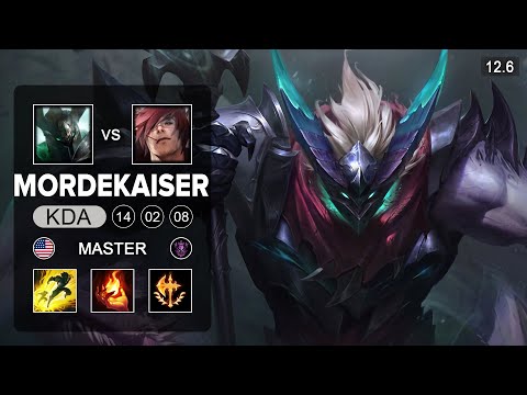 Mordekaiser vs Sett Top - NA Master - Season 12 Patch 12.6