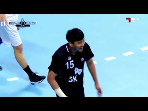 【Asia Men's Handball Championship】Japan vs Korea 1st half