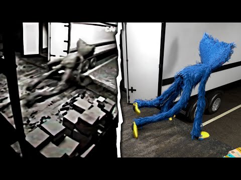 How Huggy Wuggy VHS Escaped From the Factory! Real Life (secret scene) - Poppy Playtime: Chapter 4