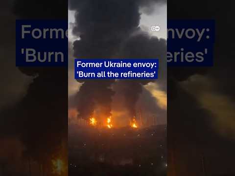 Former Ukraine envoy: 'Burn all the refineries' | DW News