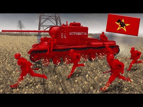 RED Army Remnants Form the NEW Frontier ! The Battle Of Toroye - Army Men Of War