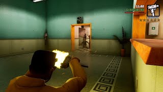 Download lagu GTA San Andreas Definitive Edition Dillimore Police Department Shootout   Six Star Escape mp3