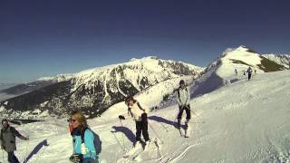 preview picture of video 'Ski/Snowboard Alpe du Grand Serre - GoPro Hero 3 Black Edition'
