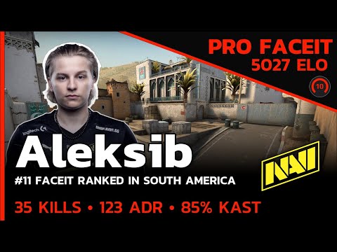Aleksib NAVI GOES INSANEO!🔥 (DUST2) FACEIT LVL 10 / CSGO POV / Aug 12, 2023