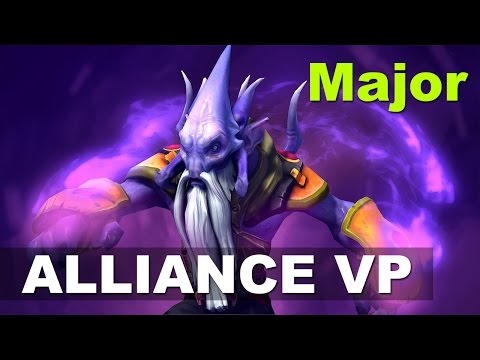 Alliance vs VP - Big 9 Man Wipe Major Dota 2