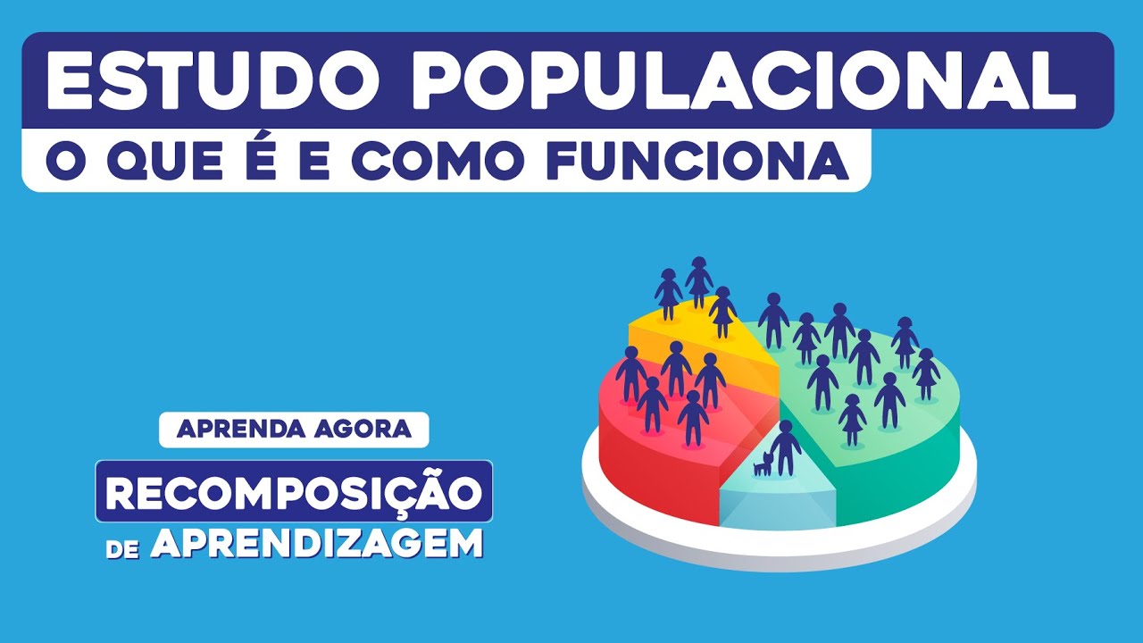 ESTUDO POPULACIONAL: o que é e como funciona | Geografia | Recomposição de Aprendizagem | Eduardo