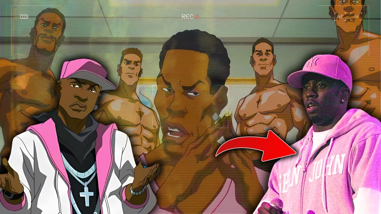 When The Boondocks WARNED Diddy & His Harem Of Male Rappers