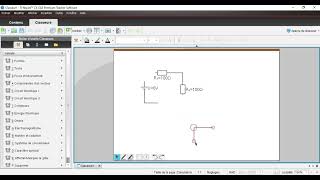 Widget circuit électrique –  Logiciel TI-Nspire CX