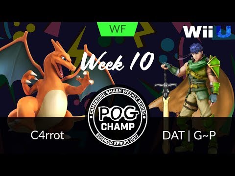 Pog Champ Summer Week 10 - Winners Finals - C4rrot (Charizard) vs. DAT | G~P (Ike)