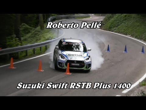 SLALOM 7 TORNANTI 2021 / ROBERTO PELLE' / SUZUKI SWIFT RSTB PLUS 1400 / FILM BY BELLUNOVIDEO