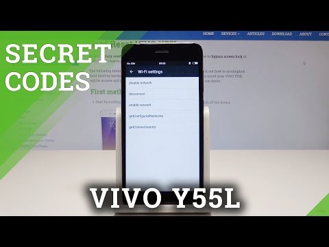Secret Codes VIVO Y55L - Testing Menu / VIVO Service Menu