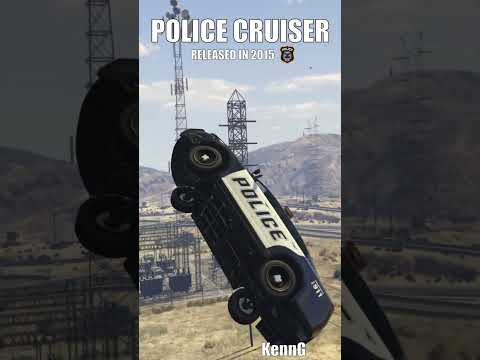 Police Car Evolution 2013 - 2022 GTA 5 #shorts #gta5 #gtaonline