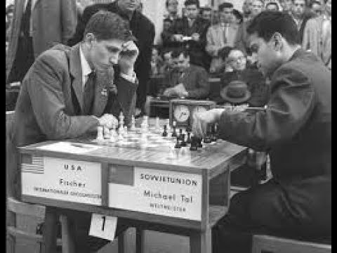 Meč kandidata za šahovsku titulu -  FISCHER vs TAL - Sicilijanska odbrana  # 1196