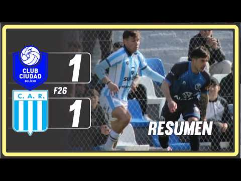 Resumen CIUDAD DE BOLIVAR 1-1 RACING DE CORDOBA #PrimeraNacional 2026 Fecha 26
