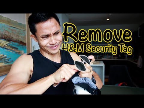 How to Remove H&M Security Tag (Life Hack)