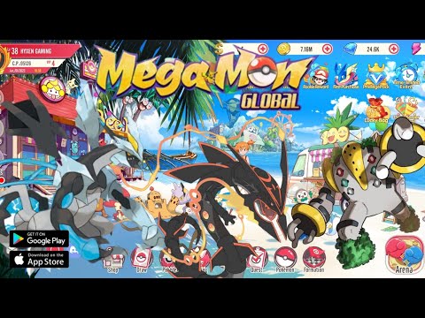 COMBO RAYQUANZA + KYUREM MEGAMON GLOBAL - POCKET INCOMING POKEMON