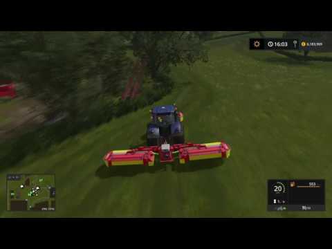 FS17 PS4 Drumard Farm Timelapse #10: Mowing Grass !