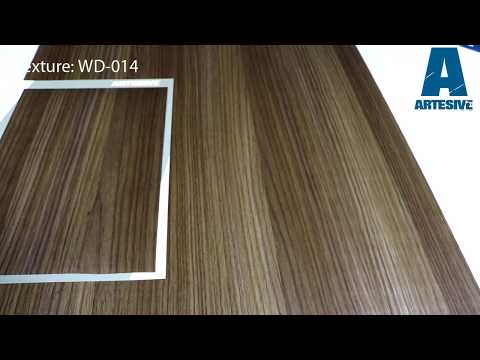 Artesive WD-014 Grey Walnut Opaque - Texture Model of Self-adhesive Film