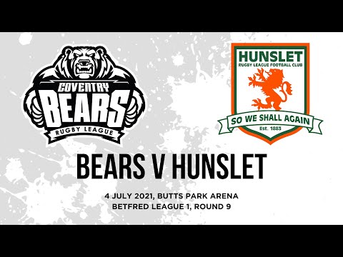 Coventry Bears 46 Hunslet 44 - Betfred League 1, 2021 season, round 9 - extended highlights 4K
