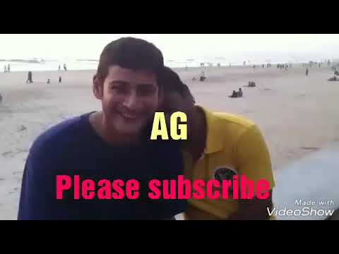 Mahesh babu at mumbai beach