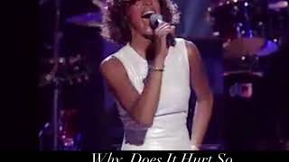 Whitney Houston - Why Does It Hurt So Bad Live 1996 MTV Movie Awards MALE VERSION
