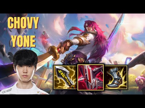 HLE CHOVY IS DOMINATING WITH YONE MID - CHOVY PLAYS YONE VS SETT MID - PATCH 11.11