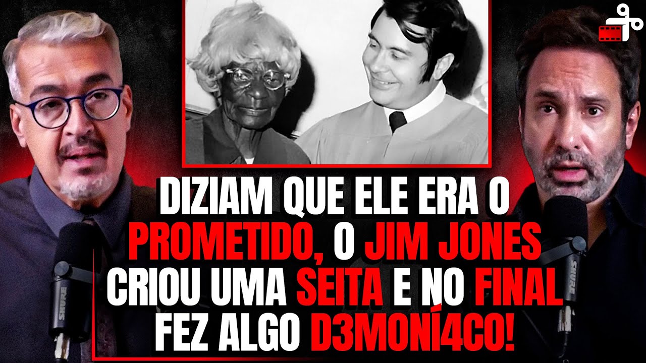 COMO JIM JONES CONQUISTOU TANTAS PESSOAS? DE ANJO A DEMÔNIO - C/ DR. CARLOS DE FARIA