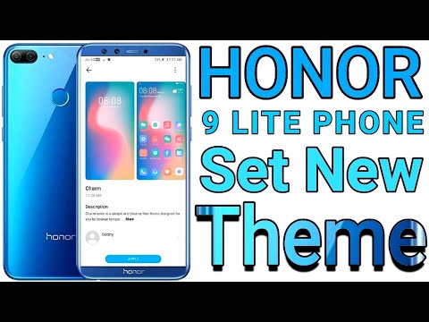 Honor 9 Lite Phone Set new theme...         #honor #phone #theme #setting