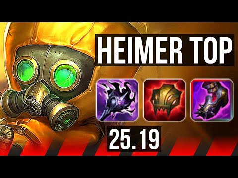 HEIMERDINGER vs JAX (TOP) | Legendary | KR Master | 25.19